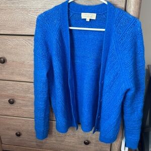 EUC Sezane Blue Sweater